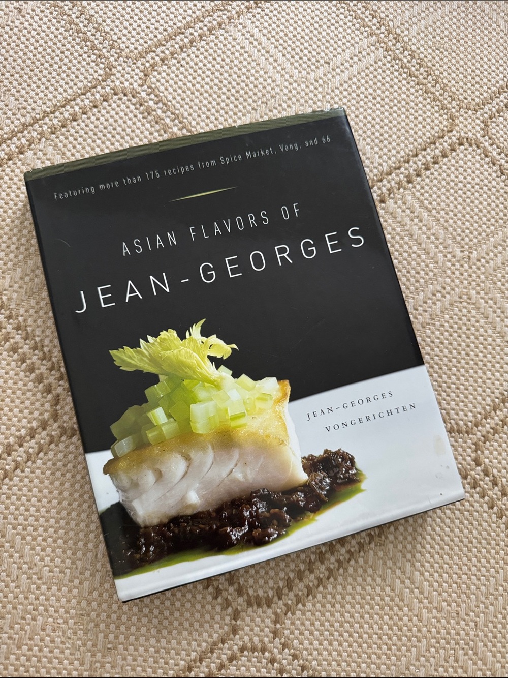 Jean-Georges cookbook, hardcover, in great shape!